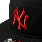 キッズ Youth 9FIFTY Color Variation ニューヨーク･ヤンキース ブラック ラディアントレッド【14671574】