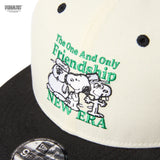 キッズ Youth 9FIFTY PEANUTS ピーナッツ FRIENDSHIP クロームホワイト/ブラック【14682446】