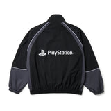 オーバーサイズド パイピング トラックジャケット PlayStation プレイステーション ブラック | パフォーマンスアパレル【14693219】