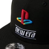 キッズ Youth 9FIFTY PlayStation プレイステーション ファミリーマーク ニューエラロゴ ブラック【14693250】