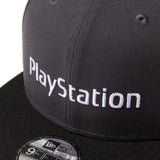 9FIFTY PlayStation プレイステーション ファミリーマーク ダークグラファイト/ブラック【14693334】