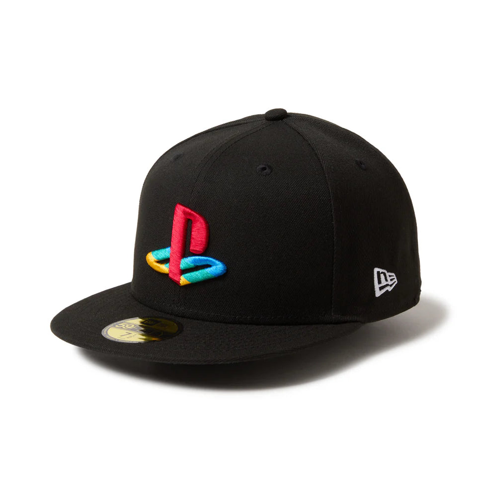 59FIFTY PlayStation プレイステーション ファミリーマーク マルチカラー ブラック【14693450】