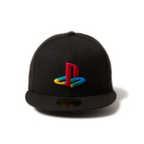 59FIFTY PlayStation プレイステーション ファミリーマーク マルチカラー ブラック【14693450】