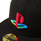59FIFTY PlayStation プレイステーション ファミリーマーク マルチカラー ブラック【14693450】
