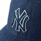 PC 59FIFTY ニューヨーク・ヤンキース Chain Stitch チェーンステッチ インディゴデニム【14744672】