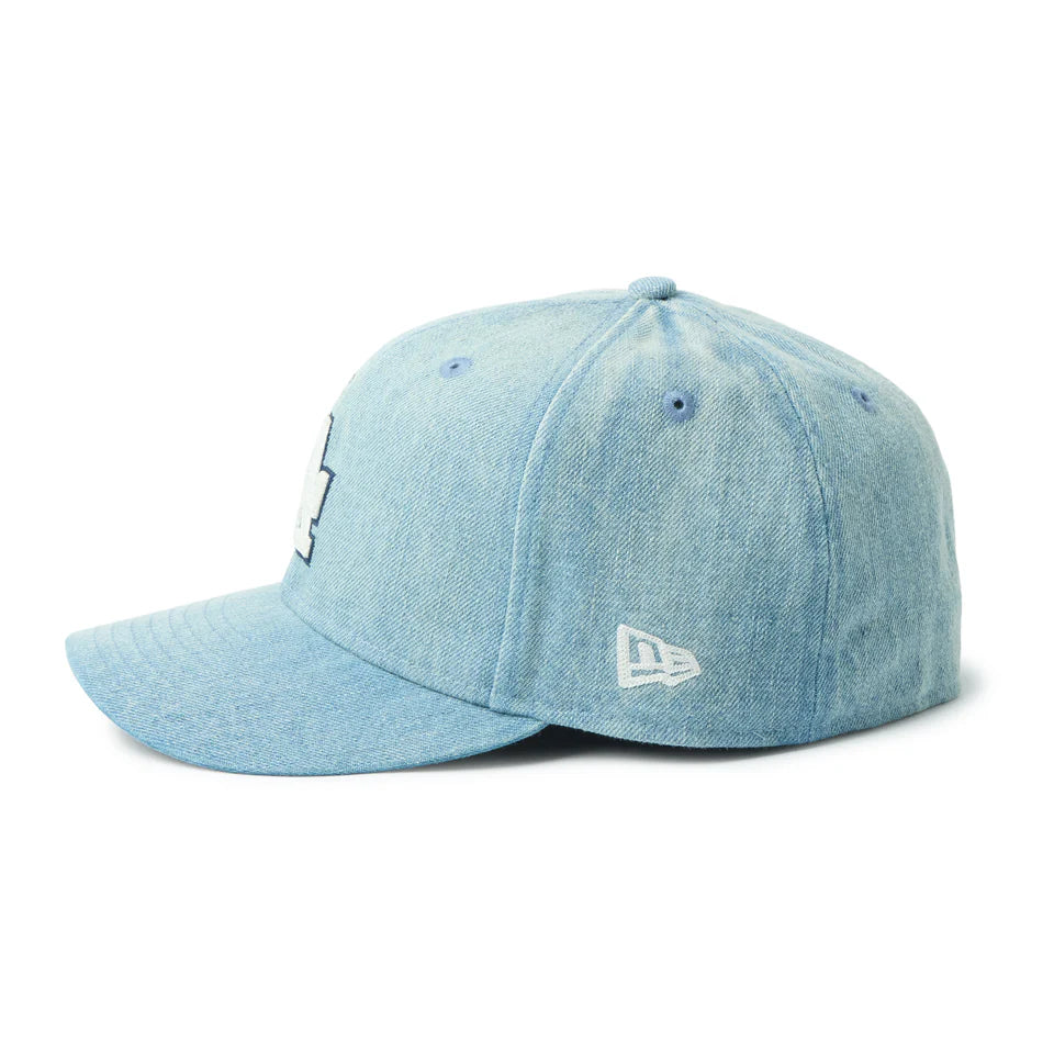 PC 59FIFTY ロサンゼルス・ドジャース Chain Stitch チェーンステッチ ウォッシュドデニム【14744674】