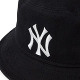 NEW ERA バケット01 MLB Damaged Denim ニューヨーク・ヤンキース ブラック【14744774】
