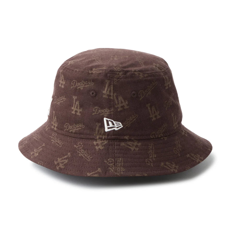 NEW ERA バケット01 MLB Jacquard ロサンゼルス・ドジャース ブラウン【14744777】