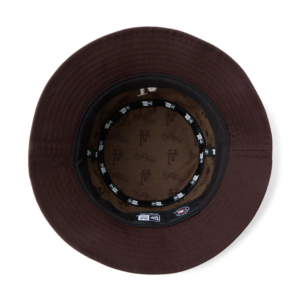 NEW ERA バケット01 MLB Jacquard ロサンゼルス・ドジャース ブラウン【14744777】