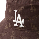 NEW ERA バケット01 MLB Jacquard ロサンゼルス・ドジャース ブラウン【14744777】