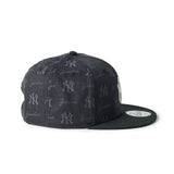 NEW ERA 9FIFTY MLB Jacquard ニューヨーク・ヤンキース ブラック【14744812】
