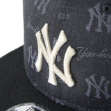 NEW ERA 9FIFTY MLB Jacquard ニューヨーク・ヤンキース ブラック【14744812】