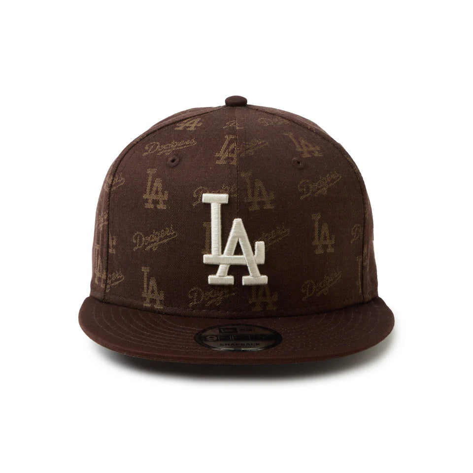 NEW ERA 9FIFTY MLB Jacquard ロサンゼルス・ドジャース ブラウン【14744818】