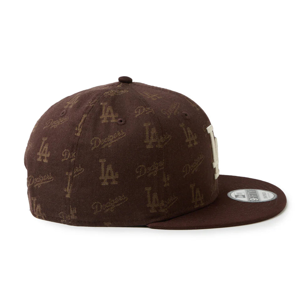 NEW ERA 9FIFTY MLB Jacquard ロサンゼルス・ドジャース ブラウン【14744818】