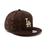 NEW ERA 9FIFTY MLB Jacquard ロサンゼルス・ドジャース ブラウン【14744818】
