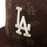 NEW ERA 9FIFTY MLB Jacquard ロサンゼルス・ドジャース ブラウン【14744818】
