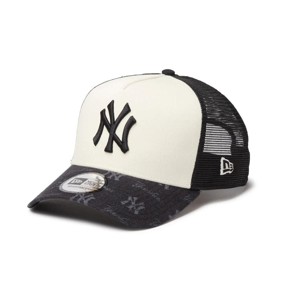 NEW ERA 9FORTY A-Frame トラッカー MLB Jacquard ニューヨーク・ヤンキース ブラック【14744896】