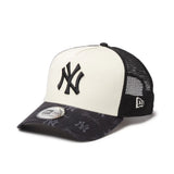 NEW ERA 9FORTY A-Frame トラッカー MLB Jacquard ニューヨーク・ヤンキース ブラック【14744896】
