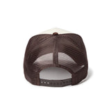 NEW ERA 9FORTY A-Frame トラッカー MLB Jacquard ロサンゼルス・ドジャース ブラウン【14744915】