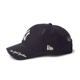 NEW ERA 9TWENTY MLB Visor Logo バイザーロゴ ダメージ ニューヨーク･ヤンキース ネイビー【14745044】
