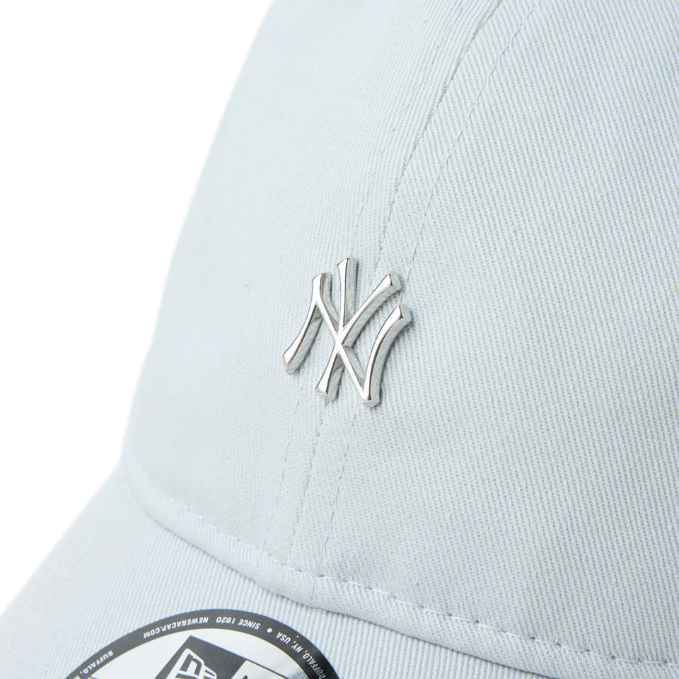 NEW ERA 9TWENTY Metal Logo Mini ニューヨーク・ヤンキース スノーグレー【14745051】