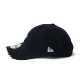 NEW ERA 9TWENTY MLB Damaged Denim ニューヨーク・ヤンキース ブラック【14745056】