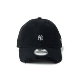 NEW ERA 9TWENTY MLB Damaged Denim ニューヨーク・ヤンキース ブラック【14745056】