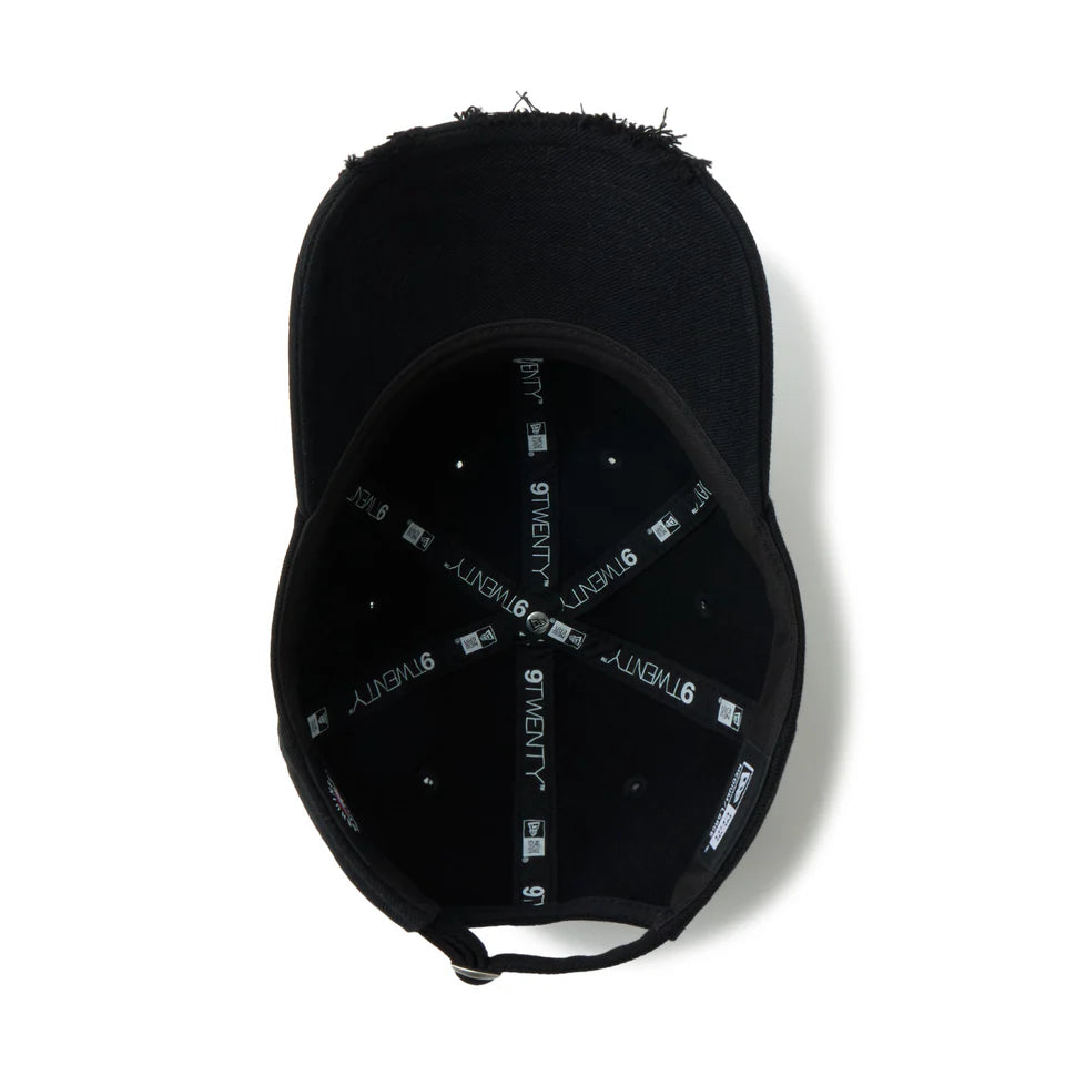 NEW ERA 9TWENTY MLB Damaged Denim ニューヨーク・ヤンキース ブラック【14745056】