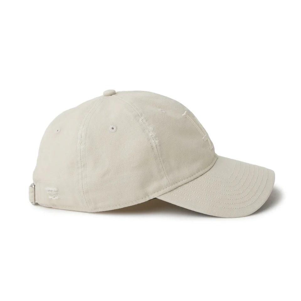 NEW ERA 9TWENTY MLB Visor Logo バイザーロゴ ダメージ ロサンゼルス・ドジャース ストーン【14745078】