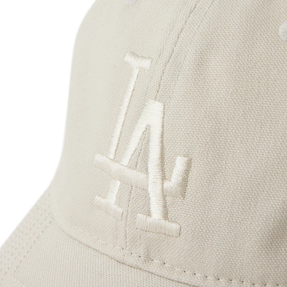 NEW ERA 9TWENTY MLB Visor Logo バイザーロゴ ダメージ ロサンゼルス・ドジャース ストーン【14745078】