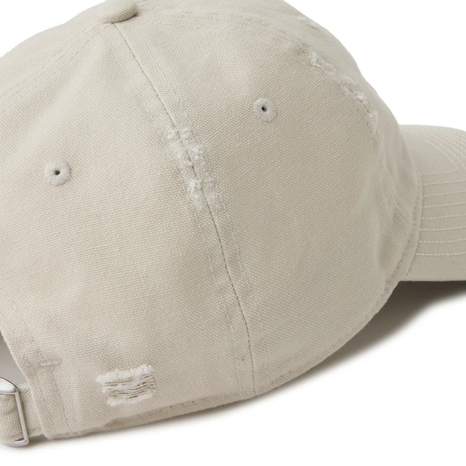 NEW ERA 9TWENTY MLB Visor Logo バイザーロゴ ダメージ ロサンゼルス・ドジャース ストーン【14745078】