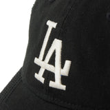NEW ERA 9TWENTY MLB Visor Logo バイザーロゴ ダメージ ロサンゼルス・ドジャース ブラック【14745079】