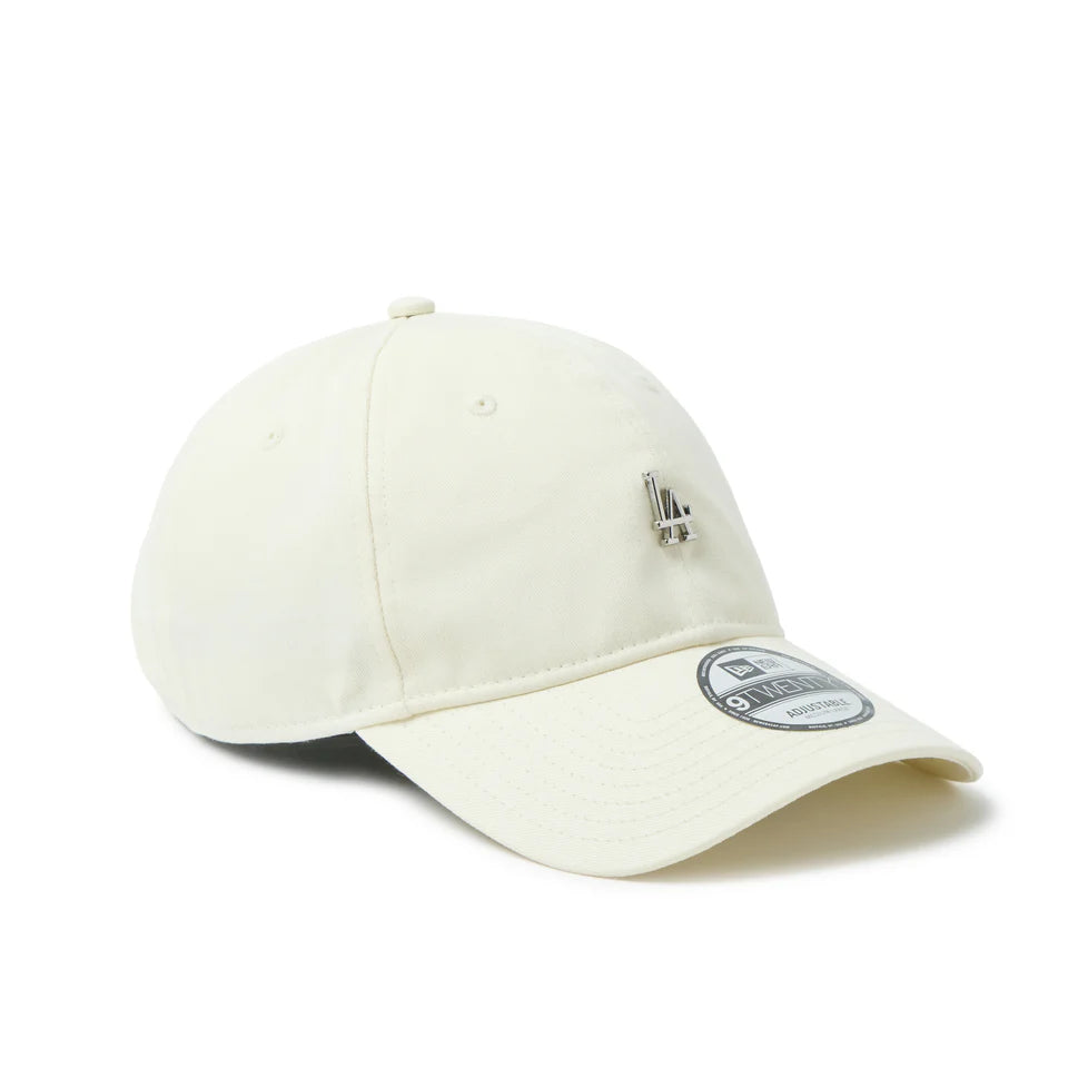 NEW ERA 9TWENTY Metal Logo Mini ロサンゼルス・ドジャース クロームホワイト【14745087】