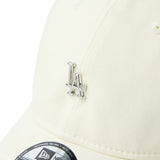NEW ERA 9TWENTY Metal Logo Mini ロサンゼルス・ドジャース クロームホワイト【14745087】