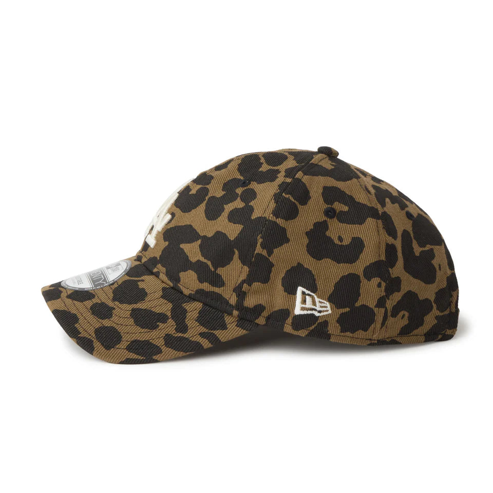 NEW ERA 9TWENTY Leopard ロサンゼルス・ドジャース ブラック　アイボリー【14745088】