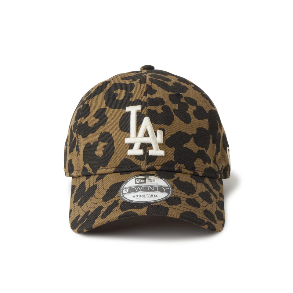 NEW ERA 9TWENTY Leopard ロサンゼルス・ドジャース ブラック　アイボリー【14745088】