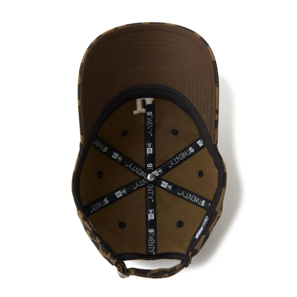 NEW ERA 9TWENTY Leopard ロサンゼルス・ドジャース ブラック　アイボリー【14745088】