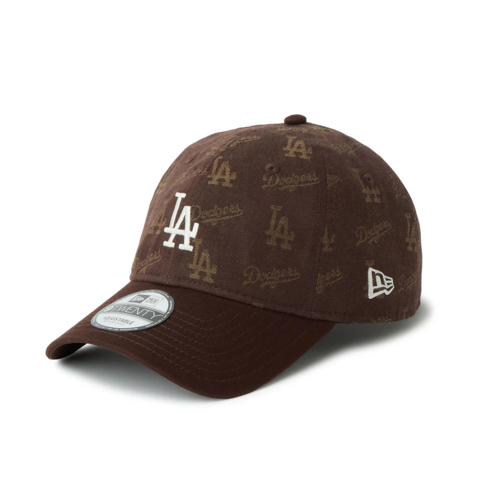 NEW ERA 9TWENTY MLB Jacquard ロサンゼルス・ドジャース ブラウン【14745089】