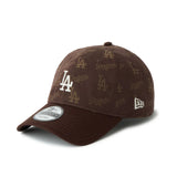 NEW ERA 9TWENTY MLB Jacquard ロサンゼルス・ドジャース ブラウン【14745089】