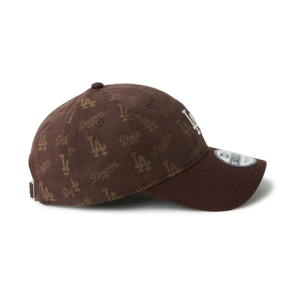 NEW ERA 9TWENTY MLB Jacquard ロサンゼルス・ドジャース ブラウン【14745089】