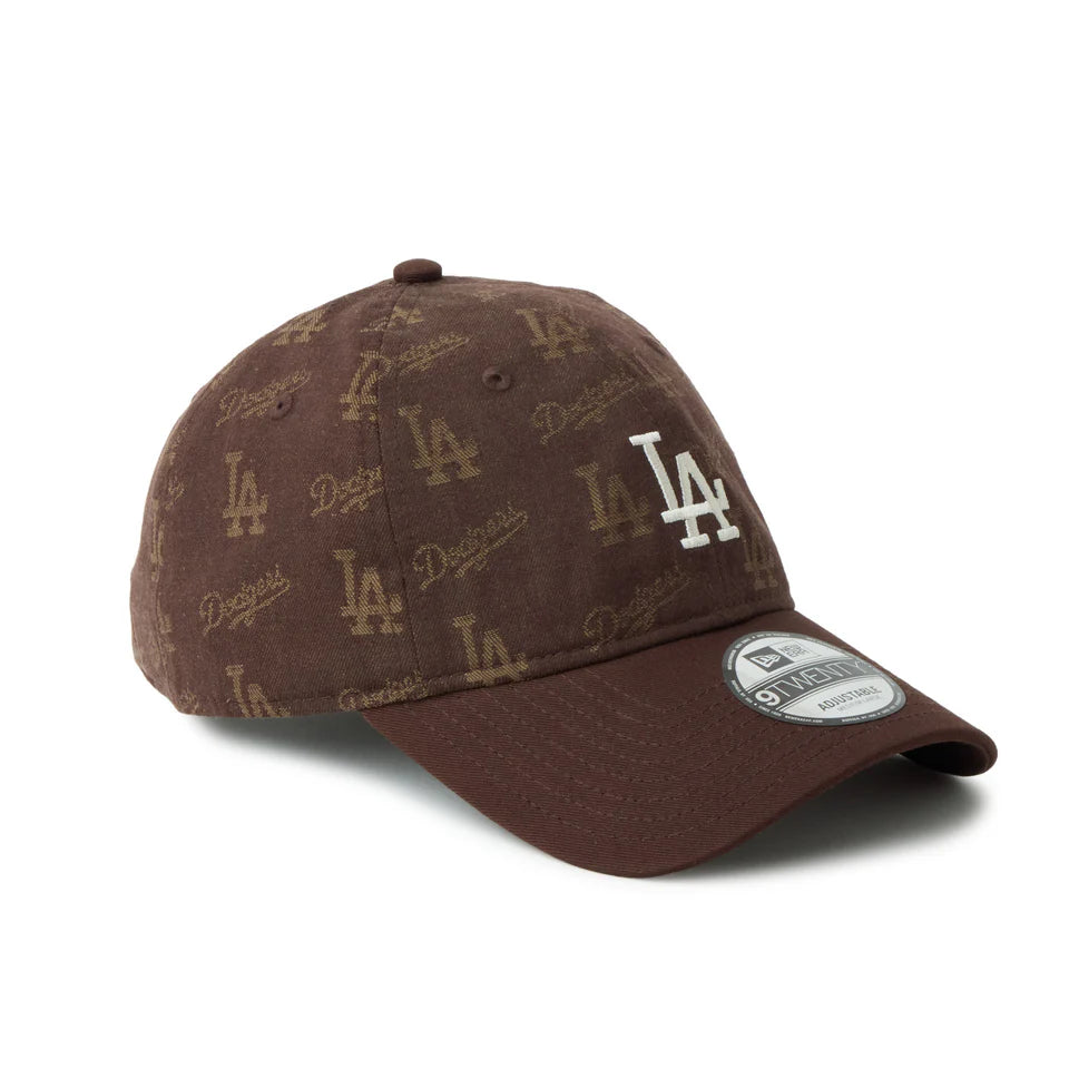 NEW ERA 9TWENTY MLB Jacquard ロサンゼルス・ドジャース ブラウン【14745089】