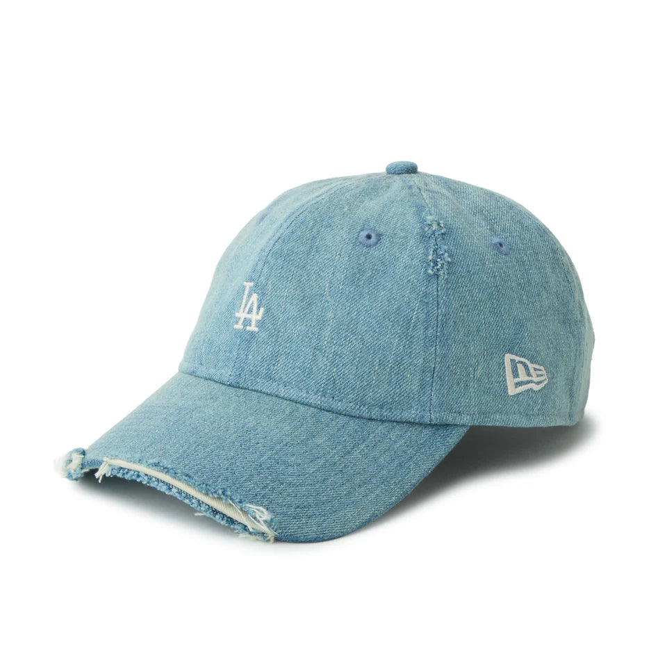 NEW ERA 9TWENTY MLB Damaged Denim ロサンゼルス・ドジャース ネイビー【14745092】