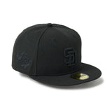 NEW ERA 59FIFTY Tonal Logo サンディエゴ・パドレス ブラック【14745139】