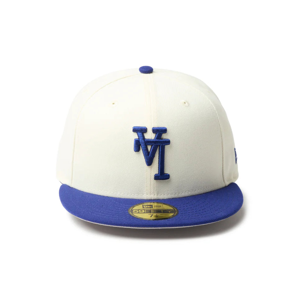 59FIFTY MLB Upside Down ロサンゼルス・ドジャース クロームホワイト/ダークロイヤル【14745160】