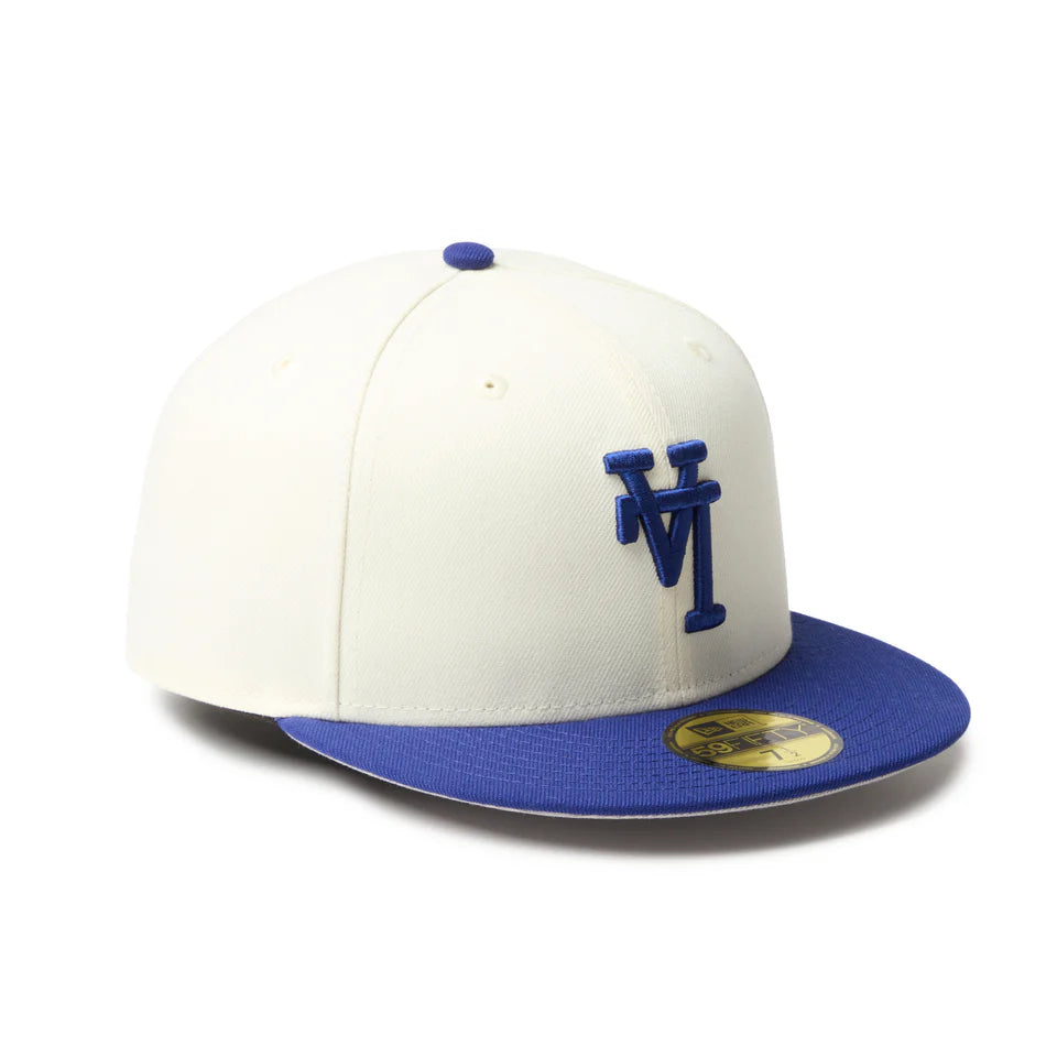 59FIFTY MLB Upside Down ロサンゼルス・ドジャース クロームホワイト/ダークロイヤル【14745160】