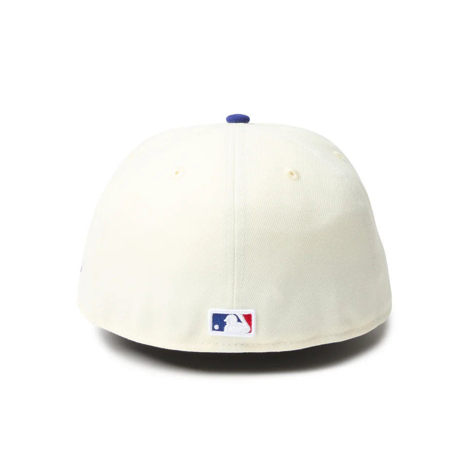 59FIFTY MLB Upside Down ロサンゼルス・ドジャース クロームホワイト/ダークロイヤル【14745160】