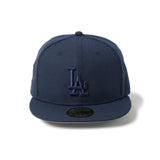 NEW ERA 59FIFTY Tonal Logo ロサンゼルス・ドジャース ナイトシフトネイビー【14745162】