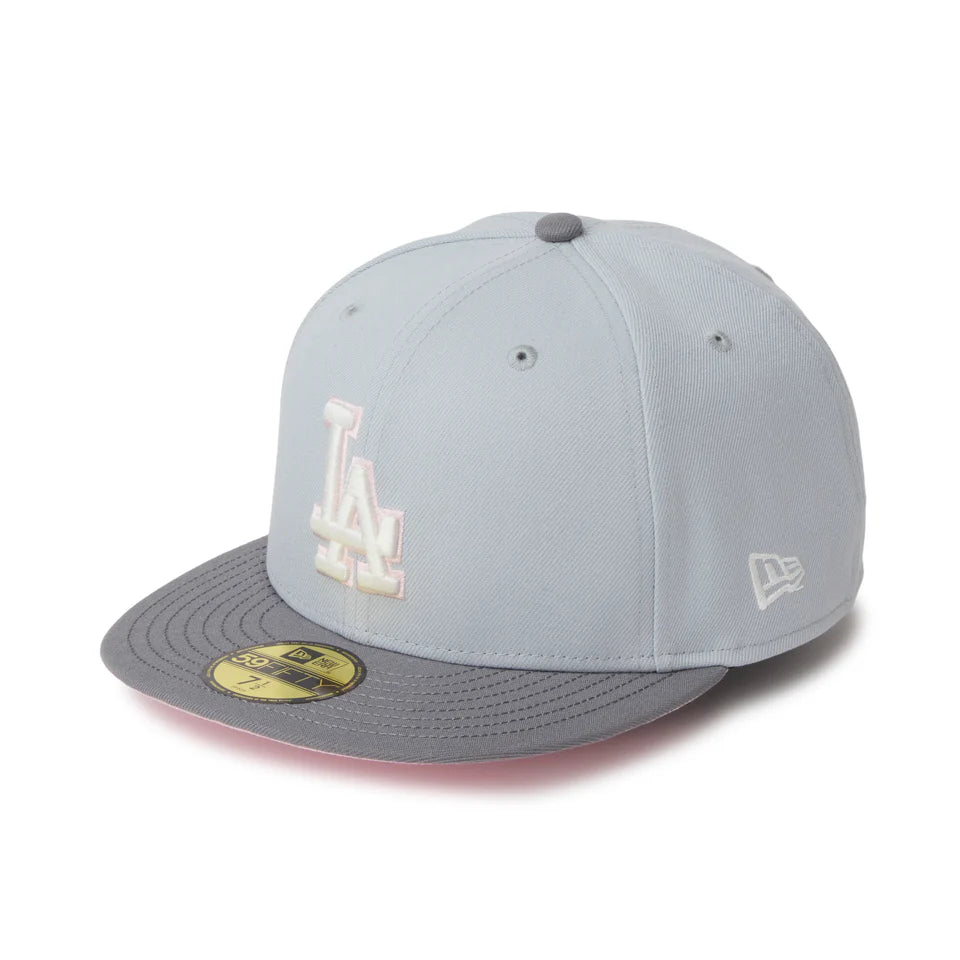 NEW ERA 59FIFTY Sakuranagashi 桜流し ロサンゼルス・ドジャース スノーグレー/ストームグレー【14745163】