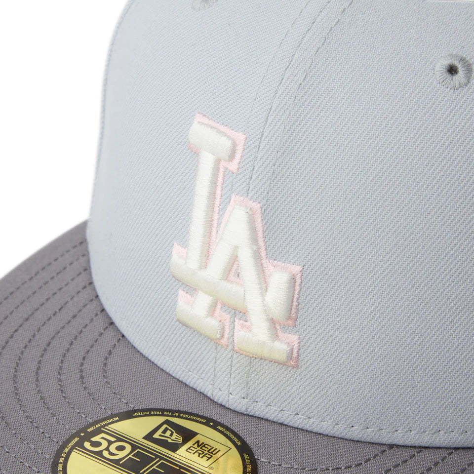 NEW ERA 59FIFTY Sakuranagashi 桜流し ロサンゼルス・ドジャース スノーグレー/ストームグレー【14745163】