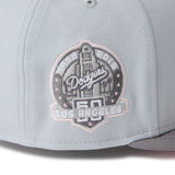 NEW ERA 59FIFTY Sakuranagashi 桜流し ロサンゼルス・ドジャース スノーグレー/ストームグレー【14745163】